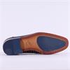 Tommy Bowe Toe Cap Dress Shoe - Navy Leather
